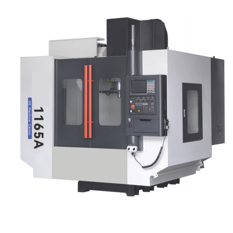 1165A Vertical High Speed Drilling CNC Lathe Machining Center 220V with Fanuc Control System Twin Spindles for Medium Duty