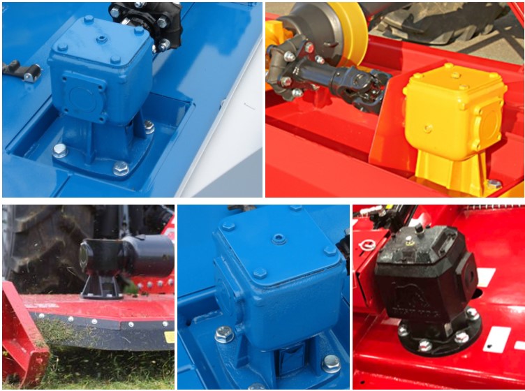 RC 120 Rotary Cutter Flail Shredders Gearbox With 15 Spline Made in Vietnam