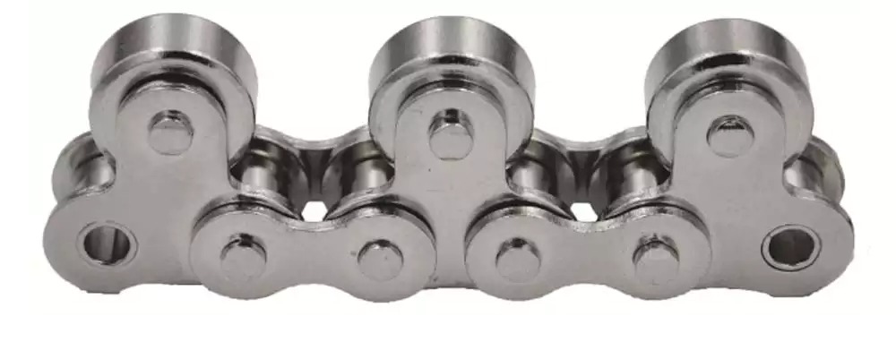 Tariff-free Industry Stainless Steel Conveyor Chains With Top Rollers Made in Vietnam