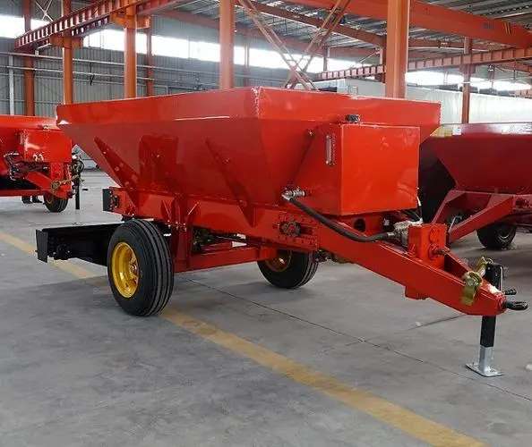 Farm Machinery Tractor Mounted Two Disc 1000L Fertilizer Spreader Tariff-free Made in Vietnam