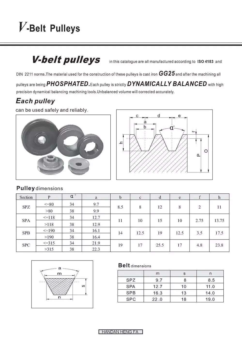 Vietnam Factory Agricultural Machinery Transmission PTO Belt Gear Pulley for Speed Reducer Harvester Parts Tariff-free