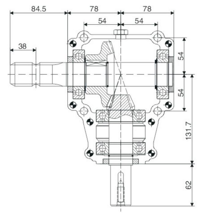 EP-RVO22 (X) Hot Selling Good Quality Gearbox Aluminum Box Series for Agricultural Made in Vietnam Tariff-free