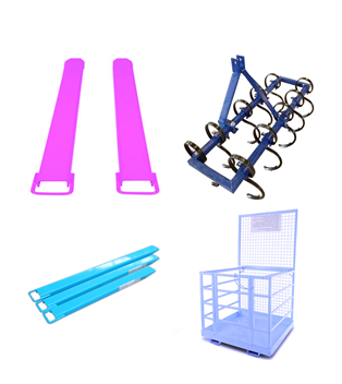 Tariff-free 3 Point 1000mm, hay Spikes, Tractor Attachments Round Spik Bale Spear