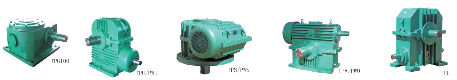 Tariff-free TPS PWS Series Planar Double Enveloping Worm Gear Box Speed Reducer Gearbox