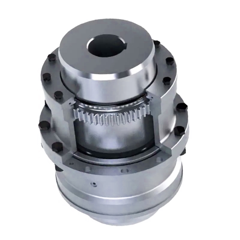 Steel Flexible Drum Gear Coupling Vertical Mounting GCC Type Customizable OEM Support Tariff-Free