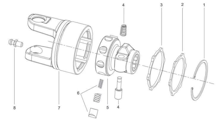 Vietnam Best Manufacturers SA Series Ratchet Torque Limiter Tariff-free