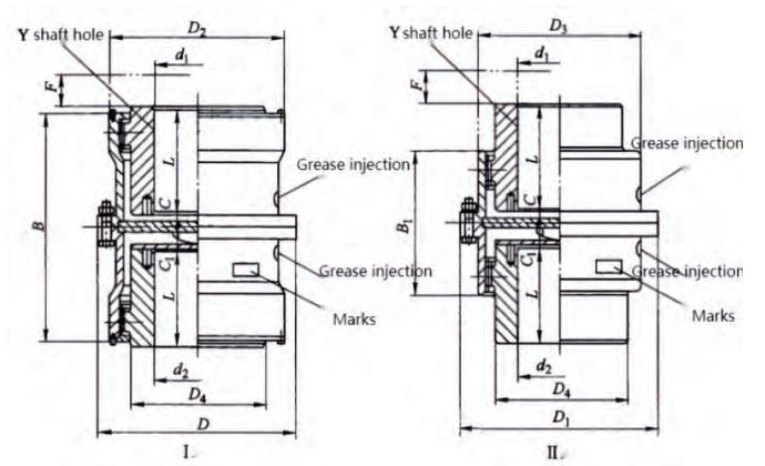 Steel Flexible Drum Gear Coupling Vertical Mounting GCC Type Customizable OEM Support Tariff-Free