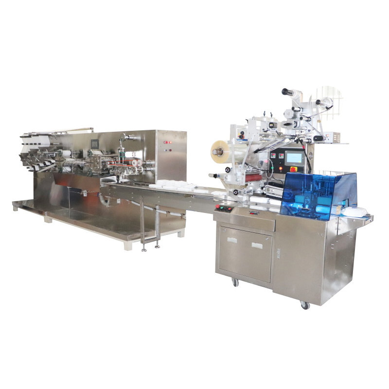 5-head Wet Wipes Tissue Folding Packaging Machine Made in Vietnam
