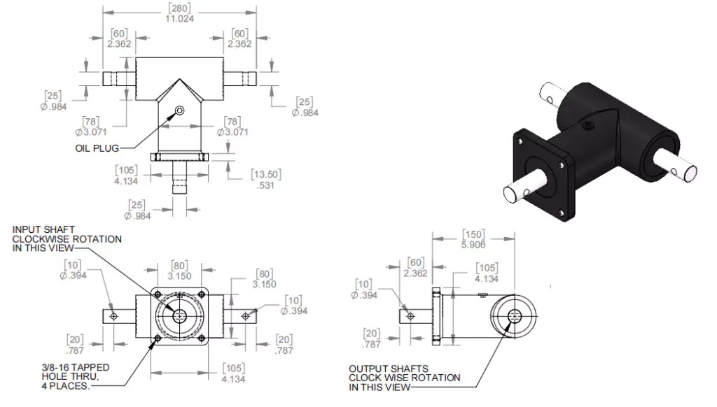 Stabilizer Parking Support Gear Reducer Gearbox for RV and Camper Trailer Bracket Trucking Balance Vietnam Manufactory