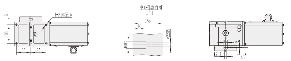 WT-125 Numerical Control Machine CNC Machining Center Accessories Rotary Table for Lathe Vietnam