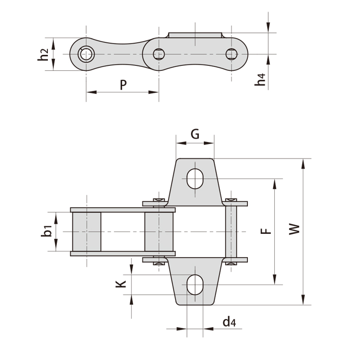 Vietnamese-Made S Type S32SK1 S42SK1 S45SK1 S62SK1 Steel Agricultural Conveyor Roller Chain Tariff-Free Transmission Chains