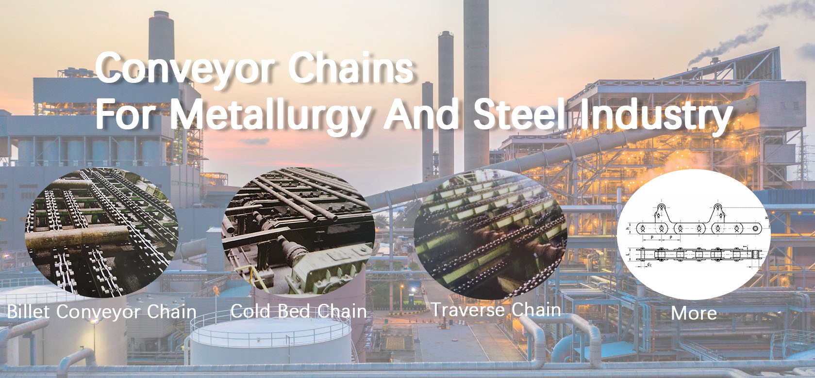 Tariff-free Metallurgy and Steel Industry Conveyor Painted Chains Made in Vietnam