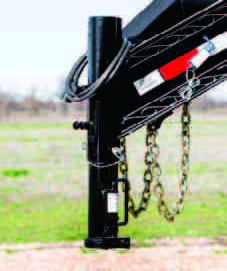1BJY-TC-23 Parts and Accessories Capacity 30000LBS Trailer Gooseneck Coupler Equipped With Ball Size 2-5/16 Inch Tariff-free