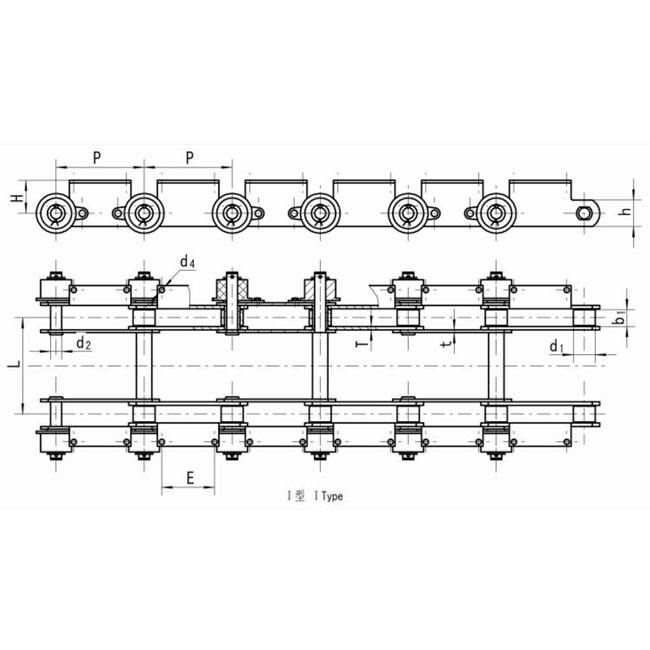 Tariff-free Manufacture Stainless Steel Conveyor Chain for Automobile Showering Line Made in Vietnam