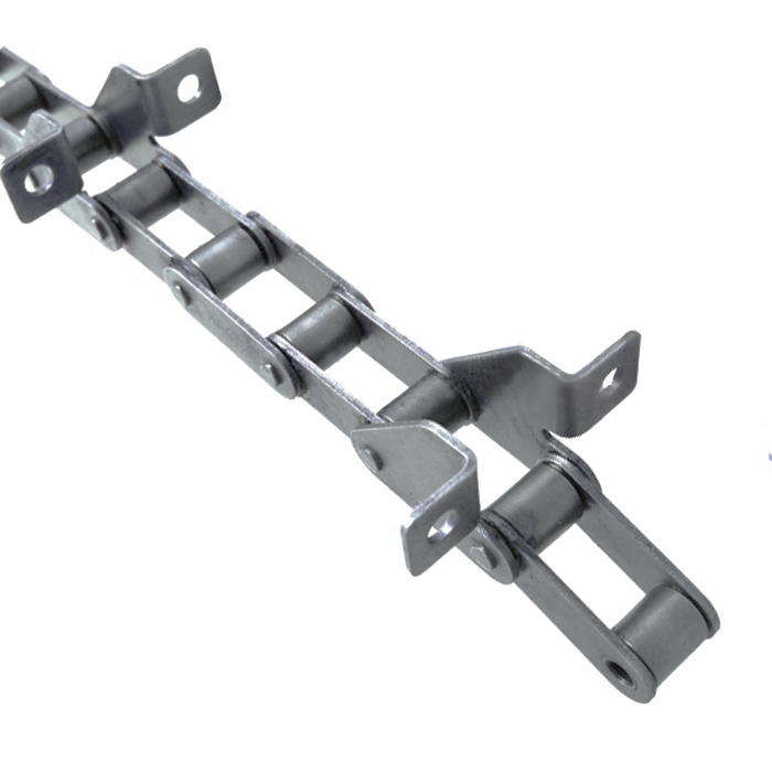Vietnam-Made Tariff-Free S Type S52F11SD S52F3 C45F1SD Steel Agricultural Conveyor Roller Chain Attachment Transmission Chains
