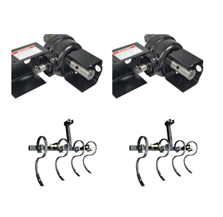 Tariff-free 3 Point 1000mm, hay Spikes, Tractor Attachments Round Spik Bale Spear