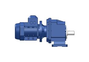 BRC02.P Series Helical Gear Reducer Foot Mounted and Ground Hardened for Machinery and Farm Industry Gearboxes