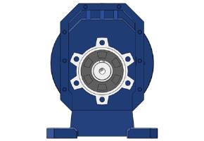 RC Series Foot-mounted Helical Gear Unit BRC04..P Series Helical Gear Reducer With Motor