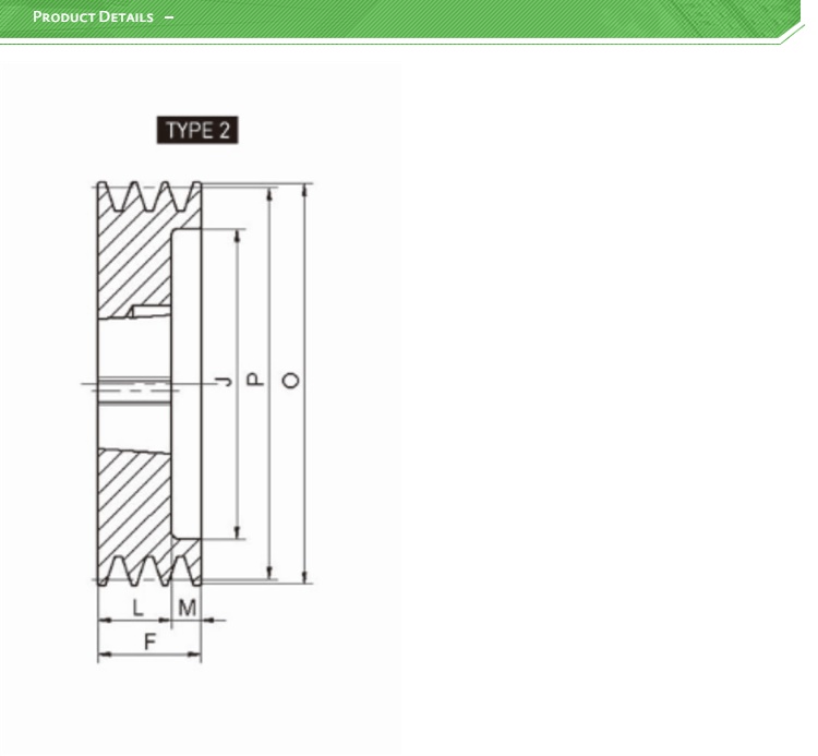 Vietnam Factory HZPT Cast Iron SPZ160-03-2012 v Belt Pulley Low Price, 160mm Pitch Diameter, 3 Grooves With 2012 Taper Bush