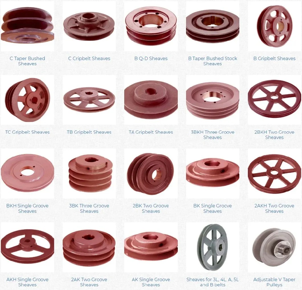 Vietnam Factory American Standard AK Series Cast Iron Single Groove Sheaves Pulleys for 4L or a Belts Tariff-free