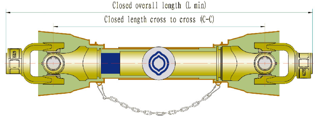 Vietnam  Good Quality L Series Lemon Tube PTO Shaft for Agriculture Tariff-free