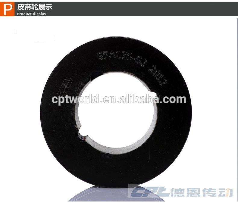 Vietnam Factory SPA Dual Engine Belt Pulley With Dynamic Balance Tariff-free