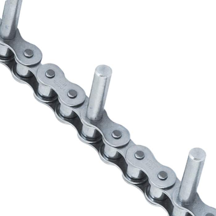 Factory S Type S62-D4 S42-D1F1 S42-D2 S62-D3F1 Steel Agricultural Conveyor Roller Chain With D Attachment Made in Vietnam