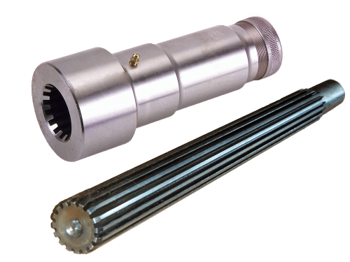 Vietnam Splined Shaft PTO Steel C45 Hollow Drive Steering Propeller Forging Spindle Collar Aluminum Reducer Linear