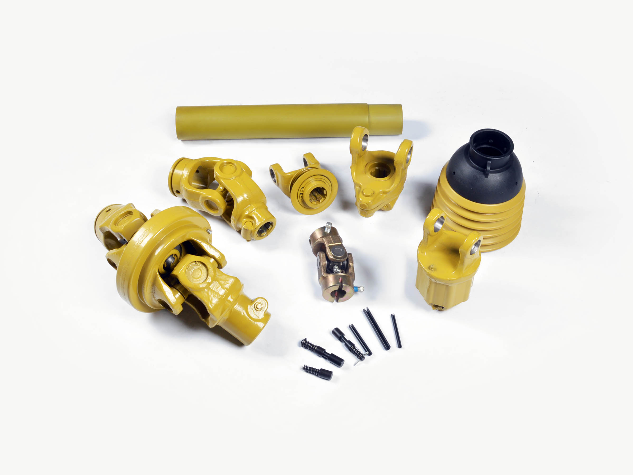 Vietnam Agricultural PTO Yoke Tractor Clutch Spline U Joint Cardan Couplings Cross Drive Universal Metal Power Take off Shaft