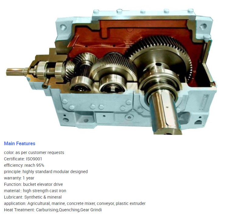 Tariff-free HB Series Customized Heavy-duty Industrial Large Torque Drive Power Transmission Turbine Gearbox