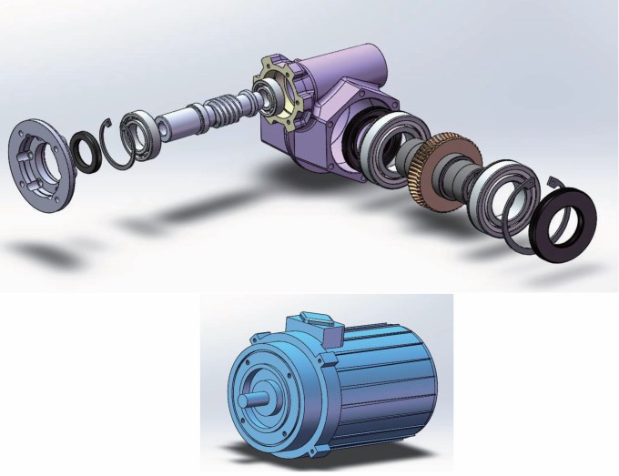 Tariff-free XRV/MRV050 Series Worm Gear Reducer Washing Gearbox for Automatic Car Wash Machine With IP67 Motor