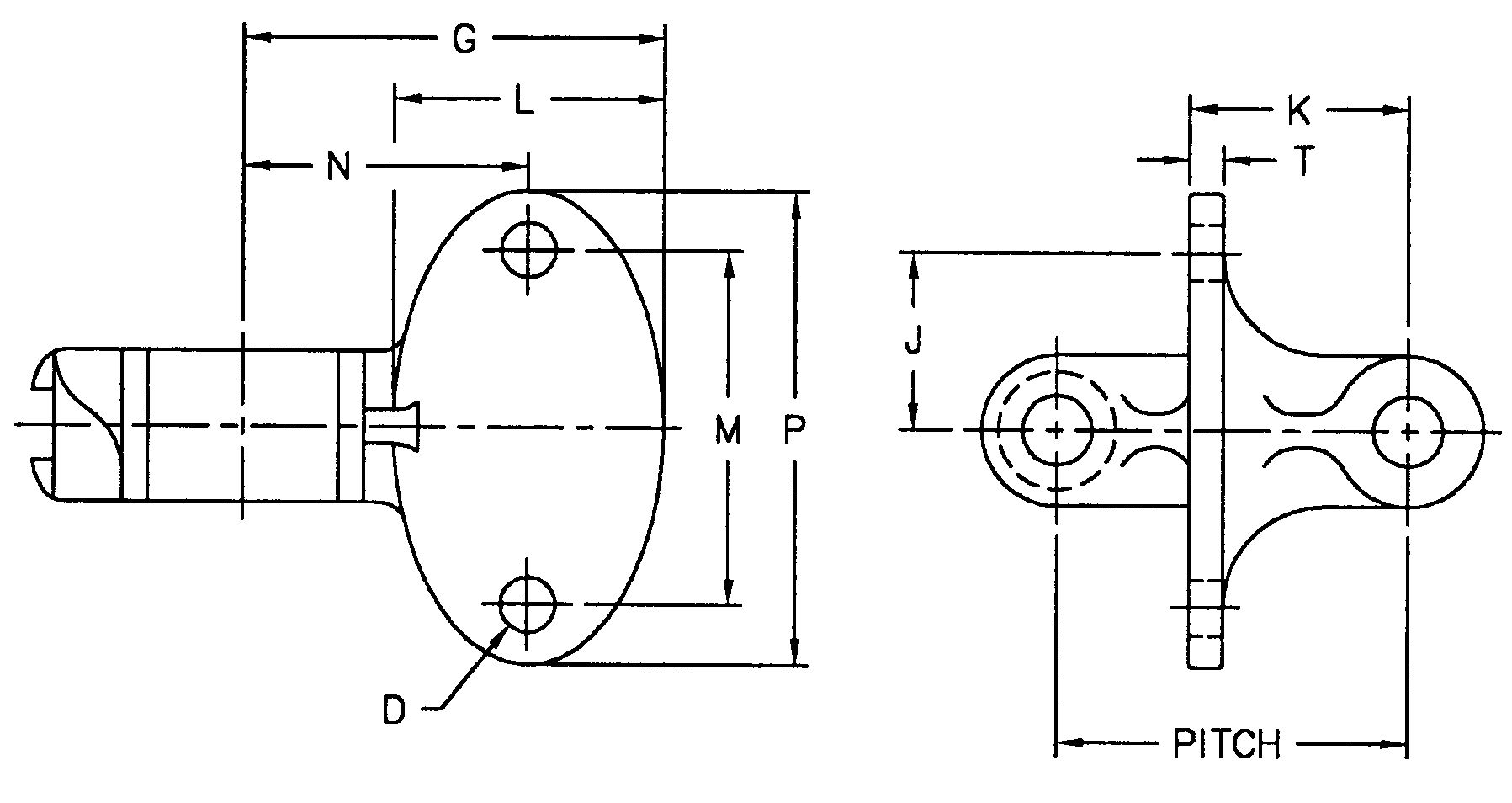 Tariff-free H78-G19 H Class Mill Chain With G19 Attachment Made in Vietnam