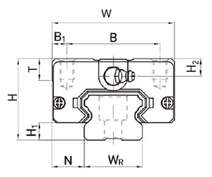 EGH-SA EGH-CA Series Linear Guideway Guide Rail for CNC Machine Tool Lathe Vietnam Manufactory