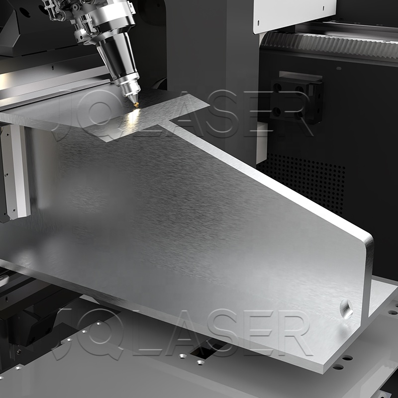 High-Speed 450mm Fiber Metal Laser Cutting Machine Side Mounted Three Chuck Cypcut Stainless Steel Structure for Rubber BMP