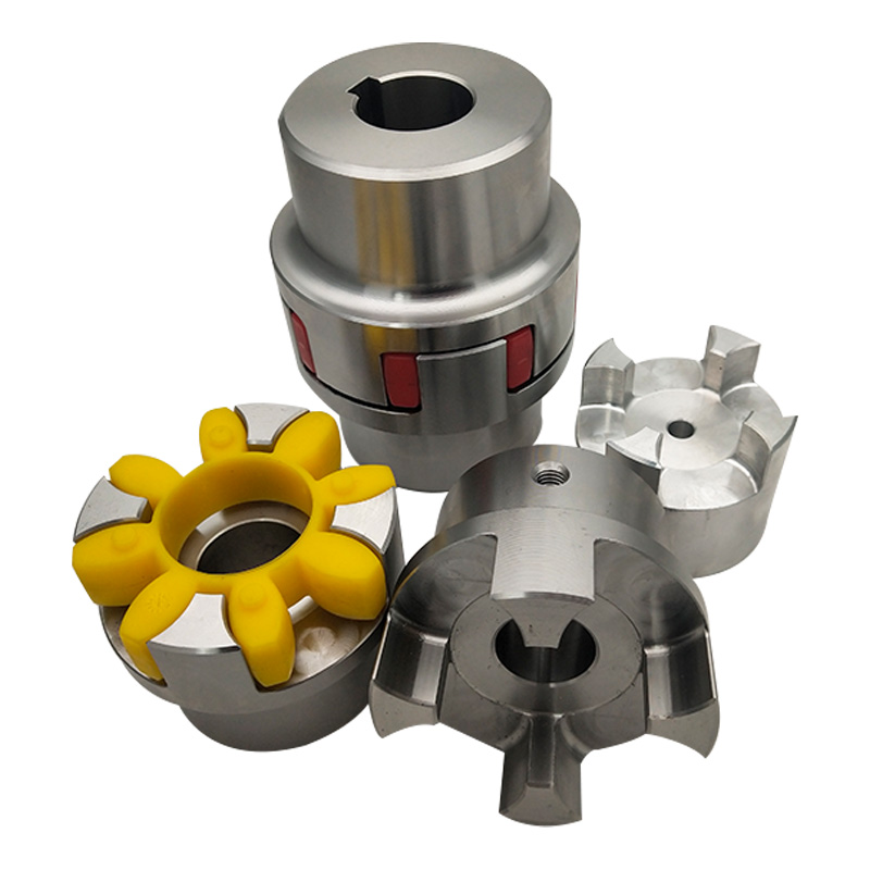 Steel Spider Zero Backlash Elastomer Flexible Shaft Coupling Elastic Jaw Made Vietnam OEM Customizable Insert Servo Couplings