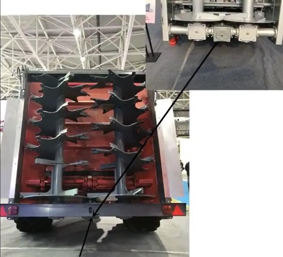 Broadcaster Round square Speed Reducer Fertilizer Seeder Gear Drive Gearbox for Sale Made in Vietnam