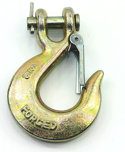 1BJY-CSH-05 Parts and Accessories G70 Class Trailer Clevis Slip Hook with Latch Forged Grade Tariff-Free New Condition