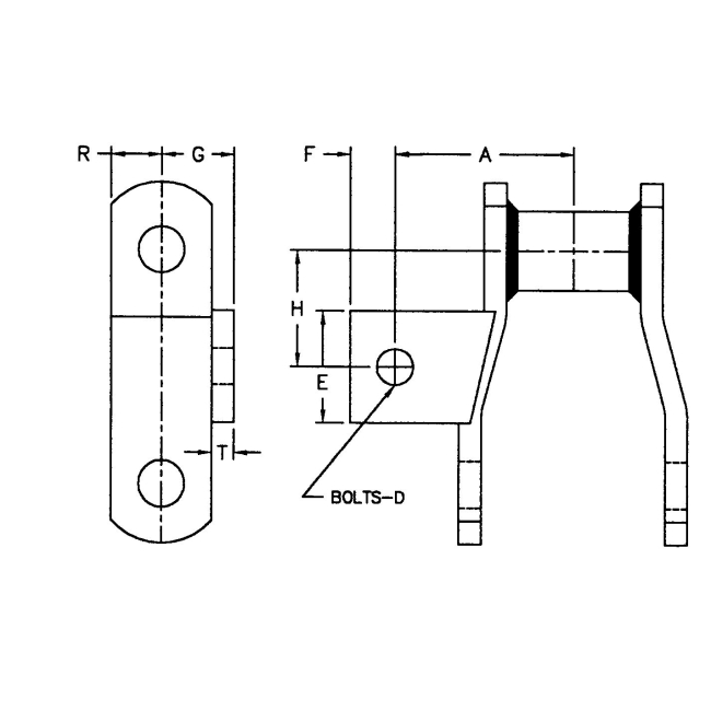 Tariff-free WH78 WH82 WH124 Welded Steel Mill Chain With A1 A2 A225 F10 F30 F659 Attachment Made in Vietnam