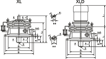 Vietnam Factory XB Bwd/xwd Transmission Gear Boxes Servo Motor Drive Pin Wheel Reducer Planetary Cyclo Cycloid Cycloidal Gearbox