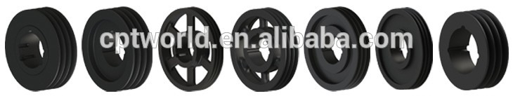 Vietnam Factory 3 Grooves Cast Iron Steel Roller Pulley Wheels Tariff-free