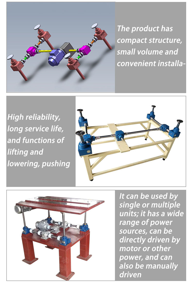 SWL Series Worm Ball Screw Jack