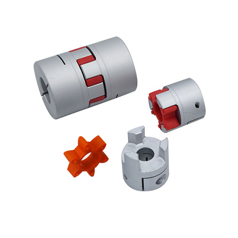 JT1-25 Aluminum Alloy Flexible Shaft Coupling With Setscrew Bore Tariff-free