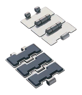Vietnam-Made SS812/815G SS802/805G SS881G SS881TAB-G Stainless Steel Flat Chains With Rubber Top for Conveyors and Farms
