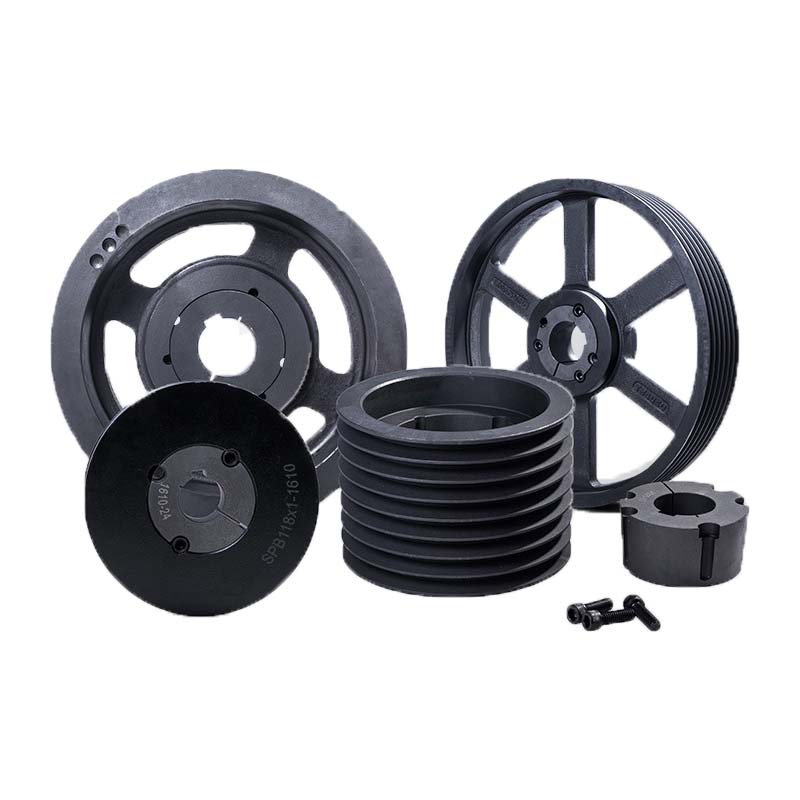 Vietnam Factory HZPT Cast Iron SPZ160-03-2012 v Belt Pulley Low Price, 160mm Pitch Diameter, 3 Grooves With 2012 Taper Bush