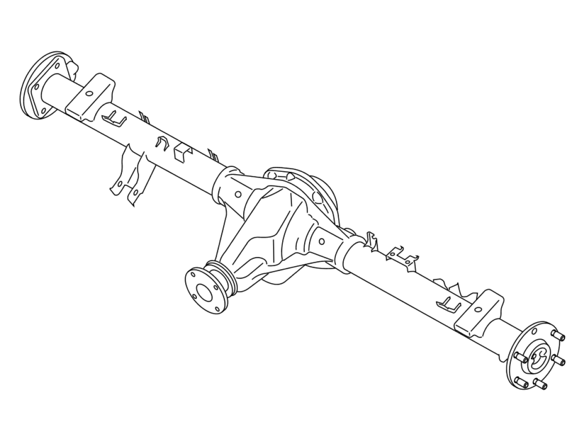 Tariff-free 25.8 kg 5DUTV Gearbox Differential for 7.5KW Four-wheel Drive Electric Vehicle Rear Axle