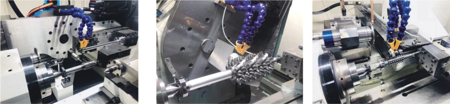 Professional Heavy Duty Vertical Hob CNC Relieving Grinding Machine High Speed Steel New Condition Motor Single/Twin Gear