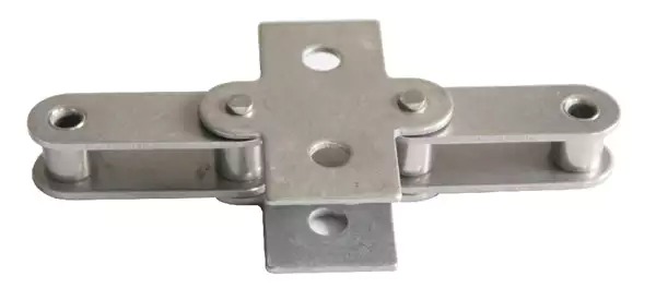Tariff-free Transmission Stainless Steel Double Pitch Conveyor Chain With Attachments Made in Vietnam