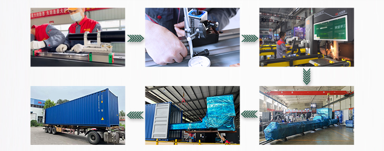 High Precision Big Diameter Hollow square Tube 6000w Three-chuck Laser Pipe Cutting Machine Tariff-free Made in Vietnam