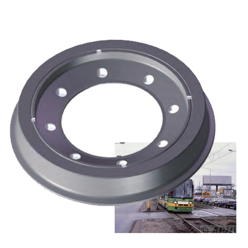 B7T Resilient Wheel for Tram Light Rail Transit Modern Transportation of Standard MWTS511-2013-660 Tariff-free