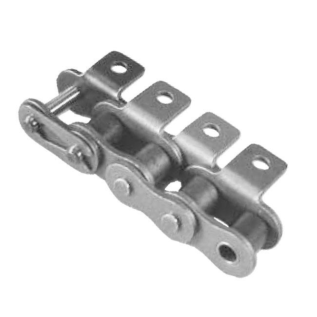 Tariff-free ANSI Standard Bent Hole One Side Attachment A-1 B-1 Roller Chain Made in Vietnam
